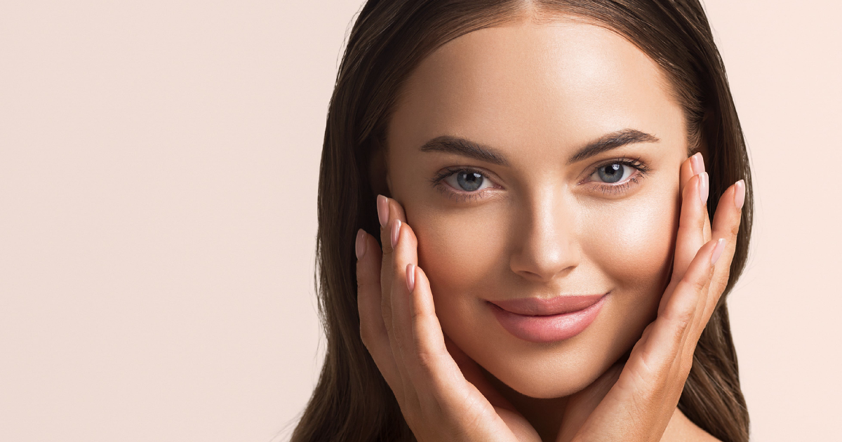 Woman with radiant smooth skin after Dermaplaning treatment in Chesapeake, VA.